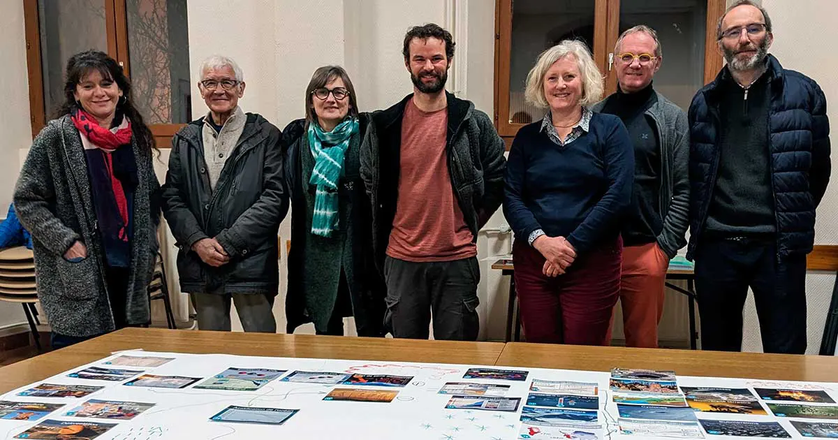 Participants Fresque du climat du 28-02/2024 à Doussard