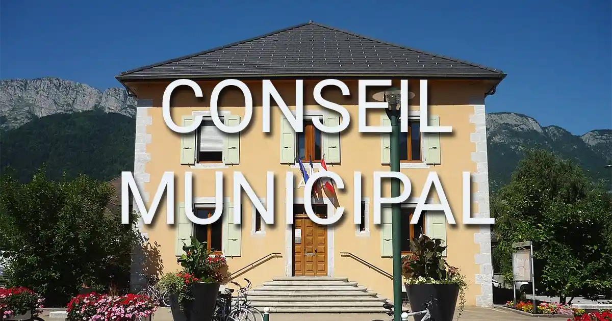 Conseil municipal de Doussard